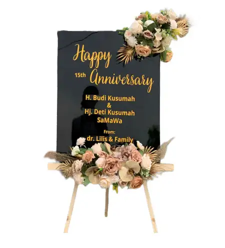 Papan Bunga Akrilik Mogolaing