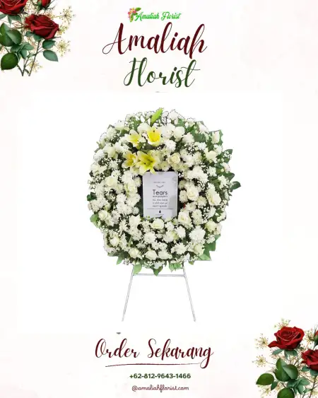 Krans Bunga Duka Mogolaing